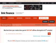 Tablet Screenshot of linkfinance.fr